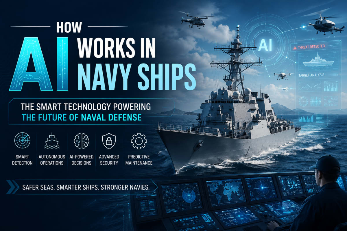 How AI Works in Navy Ships: The Smart Technology Powering Modern Naval Defense
