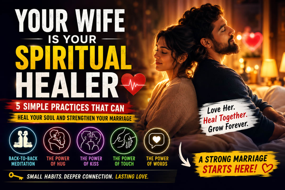 Your Wife Is Your Spiritual Healer: 5 Powerful Daily Practices That Can Transform Your Marriage