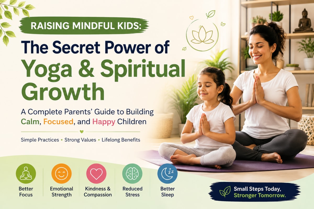 Raising Mindful Kids: A Parent's Guide to Yoga, Mindfulness & Spiritual Growth