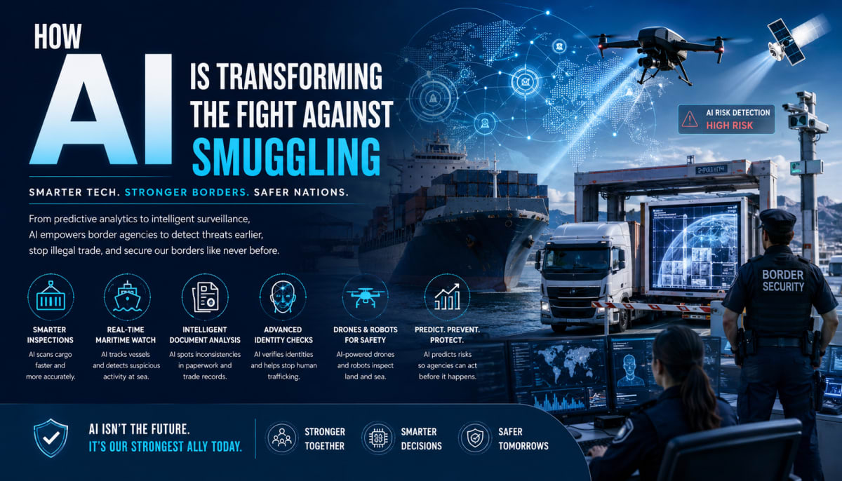 How AI Is Transforming the Fight Against Smuggling: A Practical Guide for Governments and Border Agencies