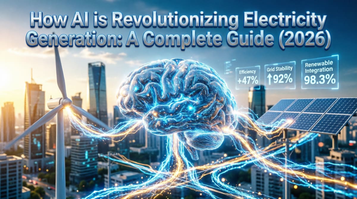 "How AI is Revolutionizing Electricity Generation: A Complete Guide (2026)