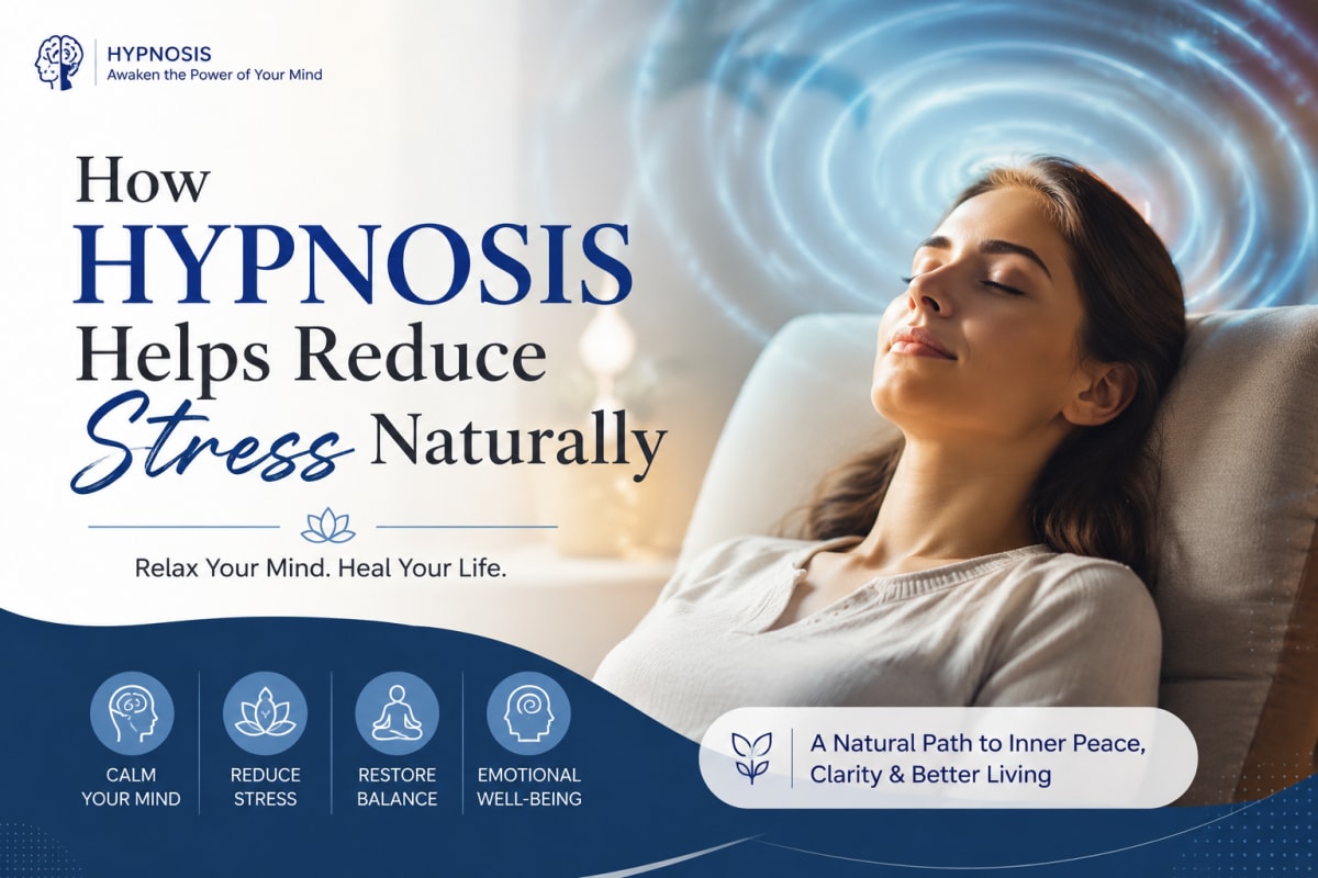 How Hypnosis Helps Reduce Stress Naturally: Benefits, Science & Practical Techniques