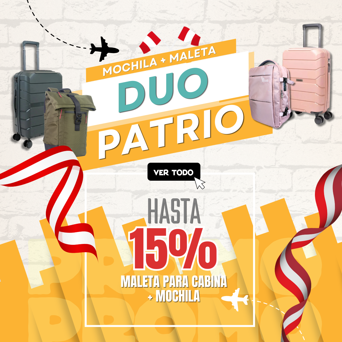 Nueva promoción en Maleta Viajera Perú
