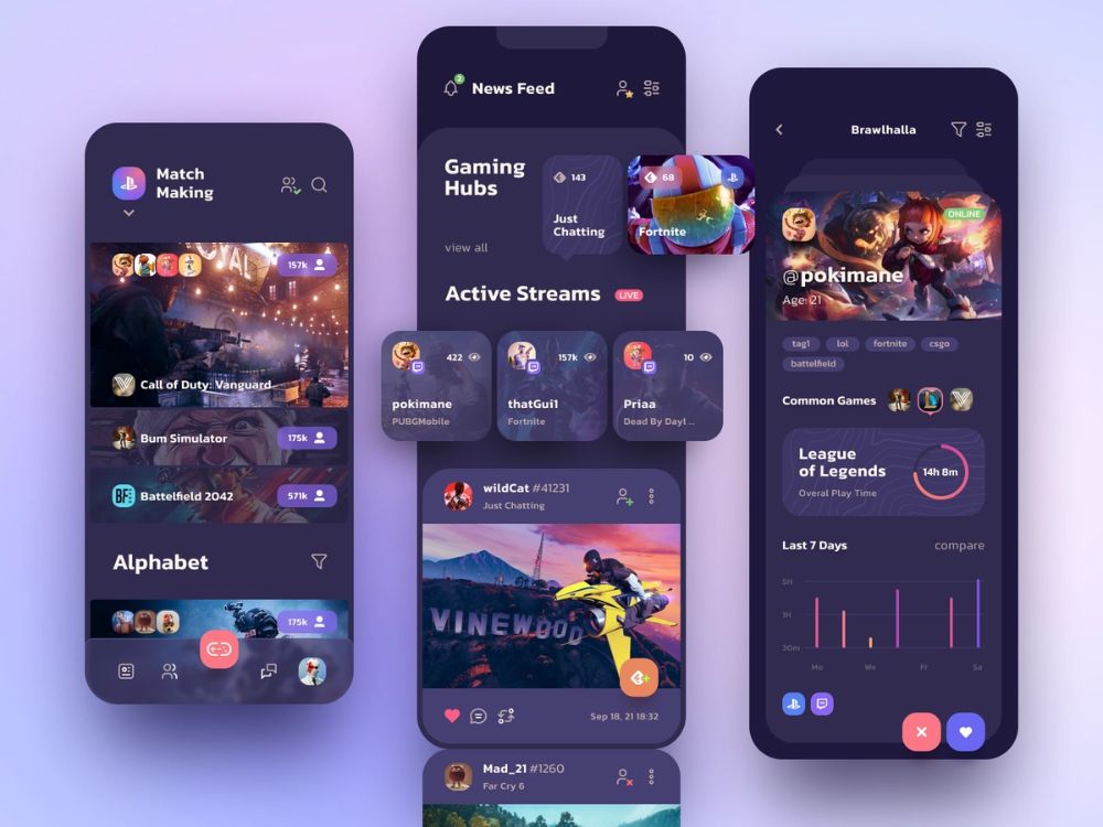 Game UI/UX Design