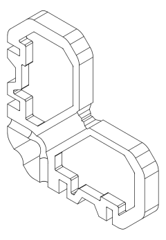 Зображення Кутник 35,55x6,85 мм 80124550