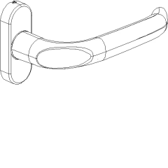 Зображення DOOR HANDLE 061.7132.00