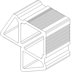 Зображення Кутник 43.2x40.4 мм 068.8280.00