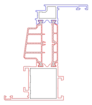 Zdjęcie Стулка віконна 53,5 мм (ST) [K518702]