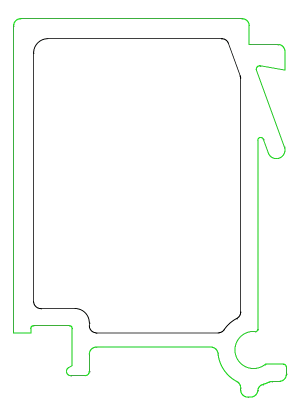 Зображення Штапик 19 мм (STANDARD) [K431622]