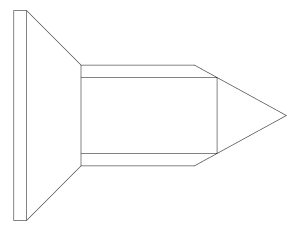 Зображення Гвинт 3,5x9,5 мм DIN 7982 [87222202]