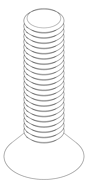 Зображення Гвинт М5x35 мм [87122313]