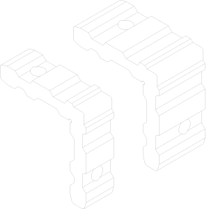 Zdjęcie SCREW CORNER CLEATS 11.1x19.3/11.1x32.1 мм [068.7510]
