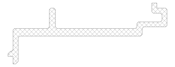 [.009037] Планка 31,2x12 мм Aluprof