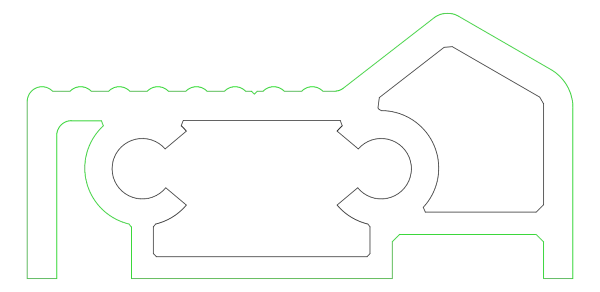 [K415233] Поріг Aluprof