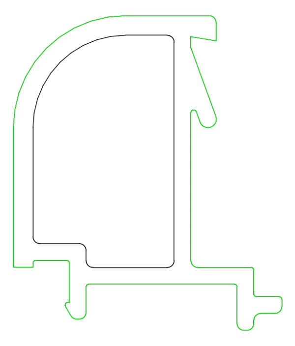 [K417991] Штапик 14,5 мм (PRESTIGE) Aluprof