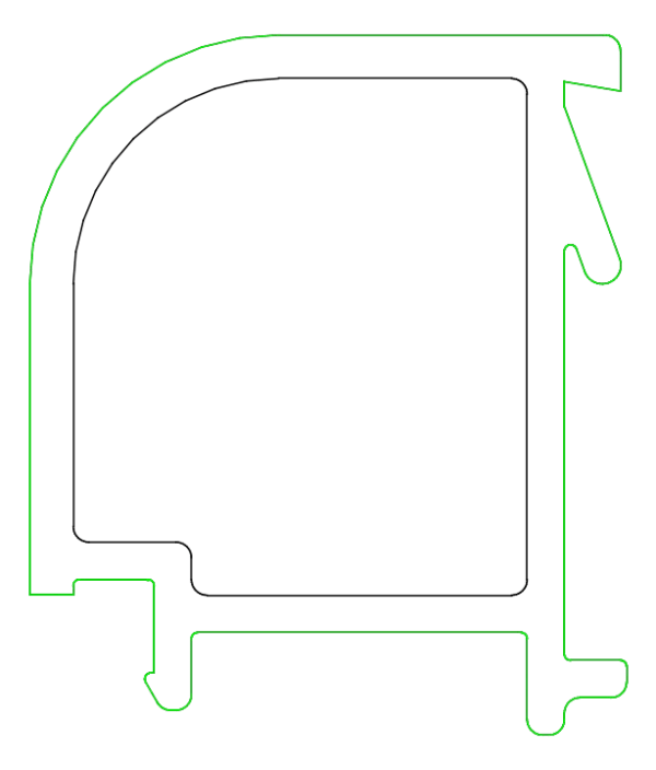 [K417992] Штапик 19 мм (PRESTIGE) Aluprof