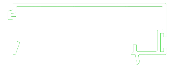 [K417851] Планка ущільнююча Aluprof