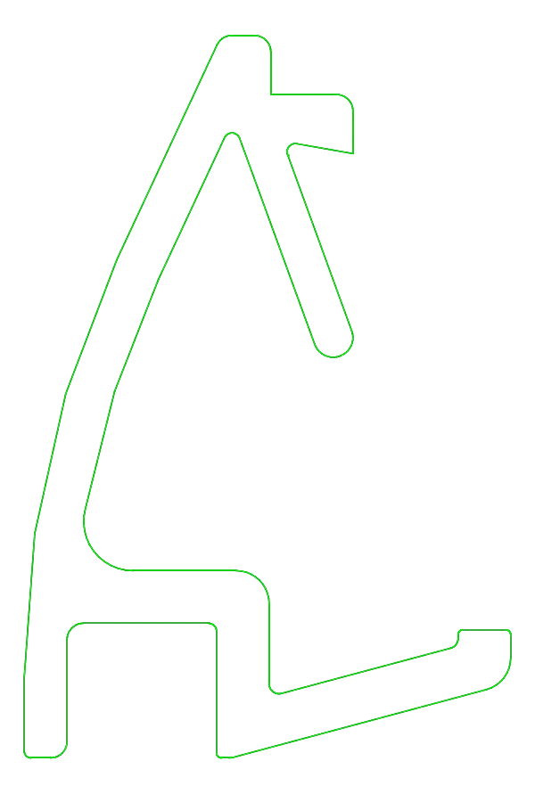 [K431090] Штапик 10 мм (STYLE) Aluprof