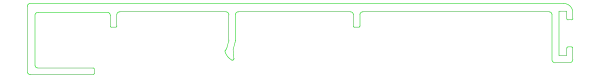 [K432034] Планка декоративна Aluprof
