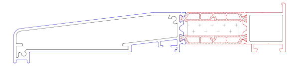 [K818693] Віконний відлив 170 мм (AERO) Aluprof