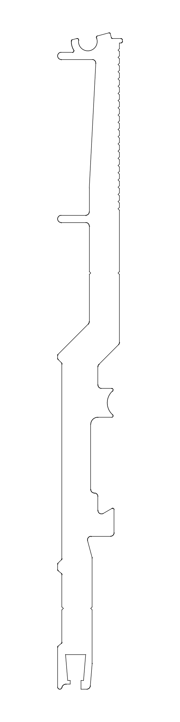 [K430090] Базовий профіль 91 мм Aluprof
