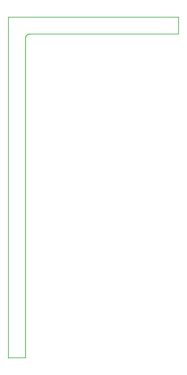 [K418006] Кутник 40x20x2 мм Aluprof