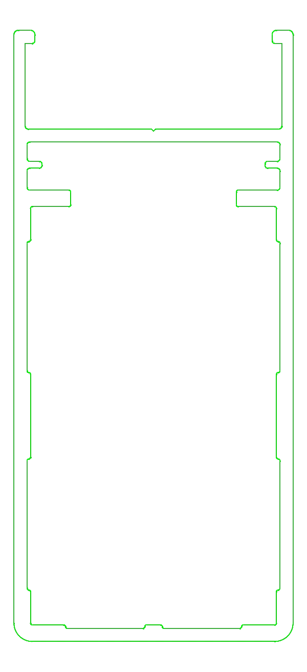 [K432602] Стулка 32x70 мм Aluprof