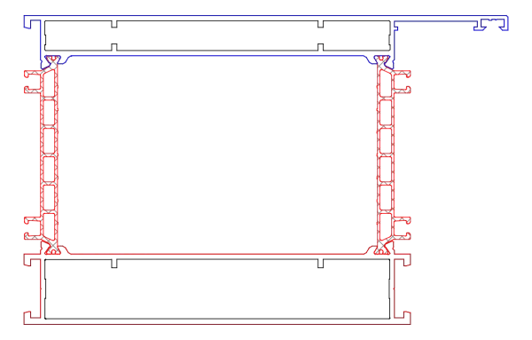 [K519017] Рама 149 мм Aluprof