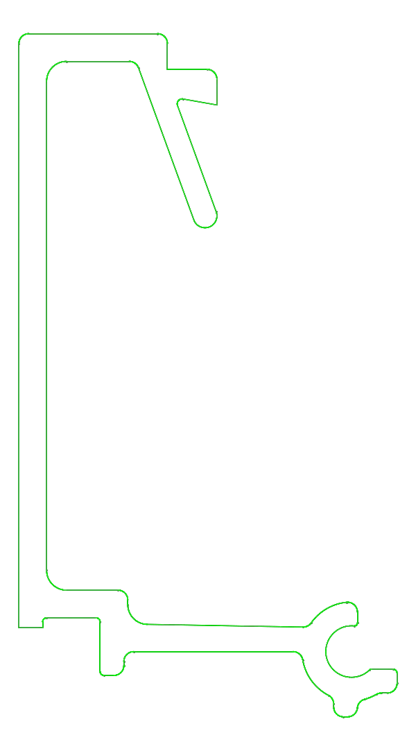 [K432840] Штапик 10 мм (STANDARD) Aluprof