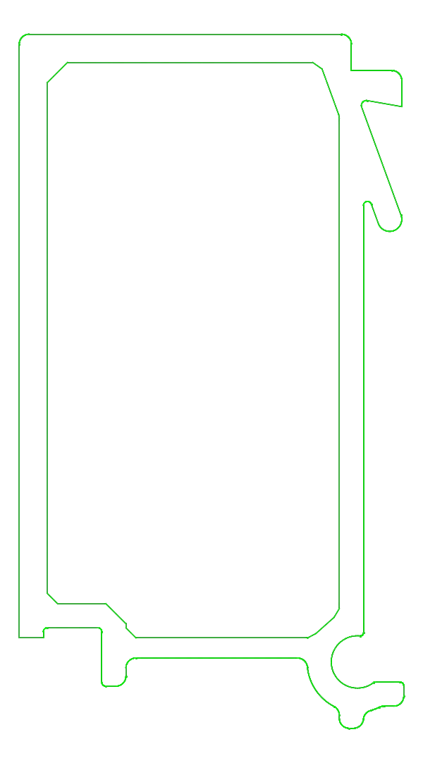 [K432842] Штапик 19 мм (STANDARD) Aluprof