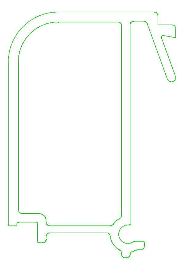 [K432853] Штапик 23,5 мм (PRESTIGE) Aluprof