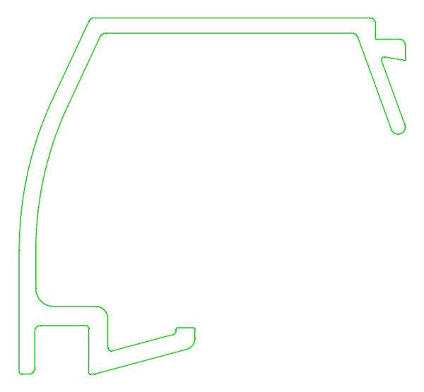 [K432865] Штапик 32,5 мм (STYLE) Aluprof
