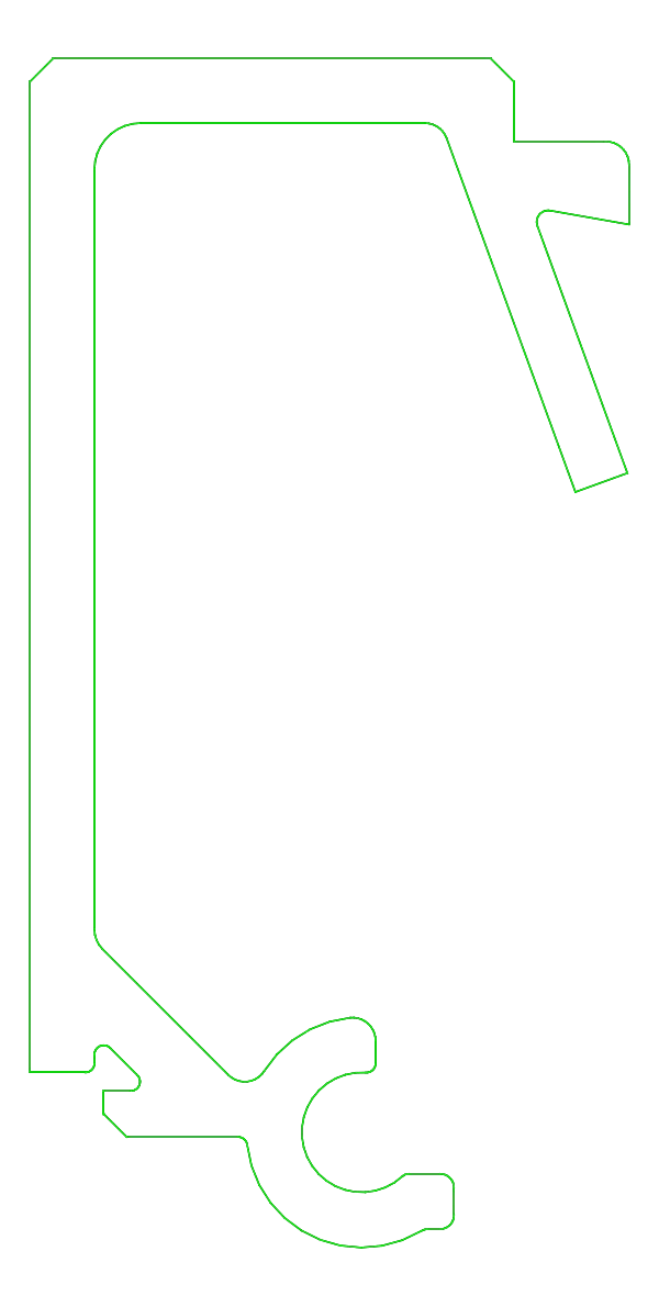 [K433442] Штапик 13 мм (STANDARD) Aluprof
