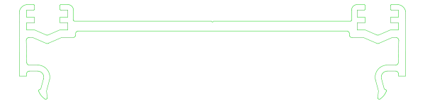[K433578] Планка ущільнююча Aluprof