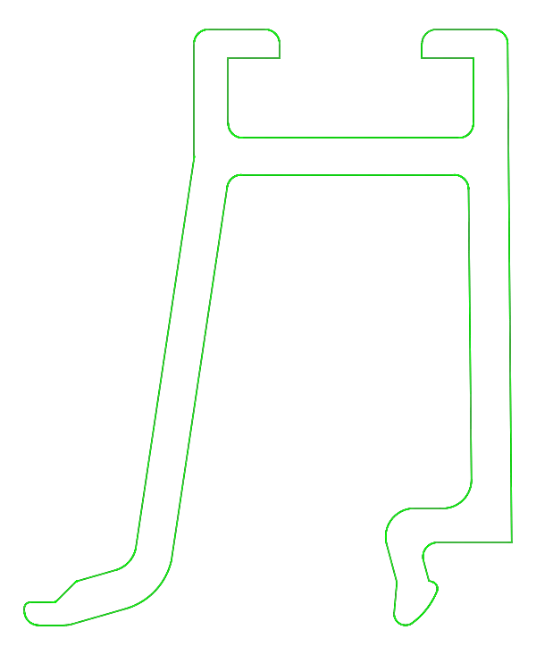[K433852] Штапик 18 мм Aluprof