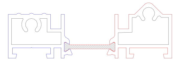 [K518847] Поріг 26,5 мм (ST) Aluprof
