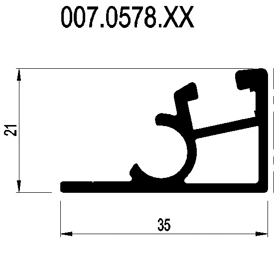 [007.0578] HOLDER RAFTER HOLDER Reynaers