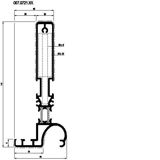 [007.0721] RAFTER HOLDER Reynaers
