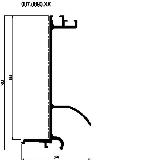 [007.0890] RAFTER HOLDER Reynaers