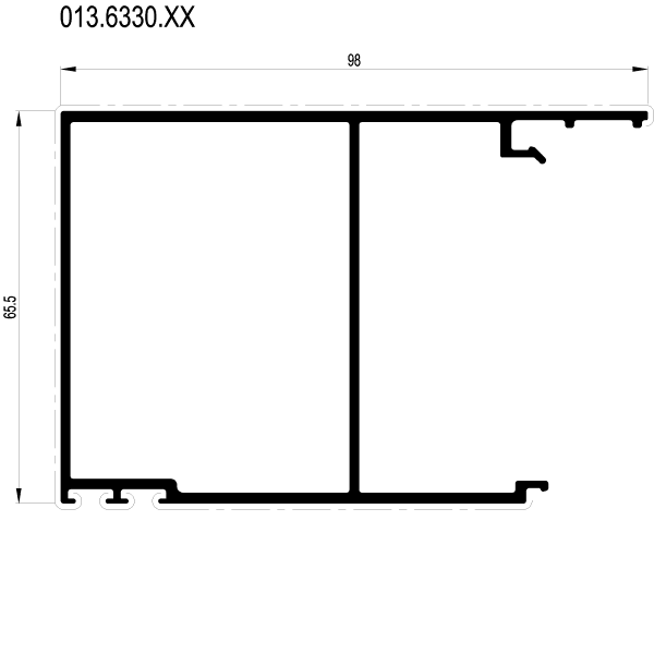 [013.6330] WALL SECTION Reynaers