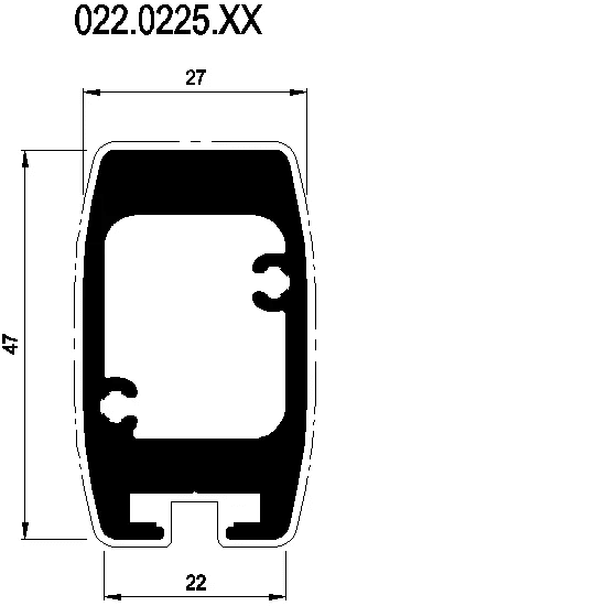[022.0225] NEWEL POST Reynaers