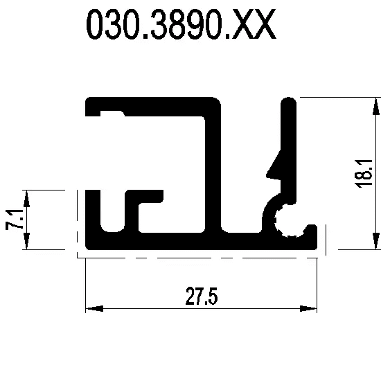 [030.3890] FRAME CLIP EXPANSION Reynaers