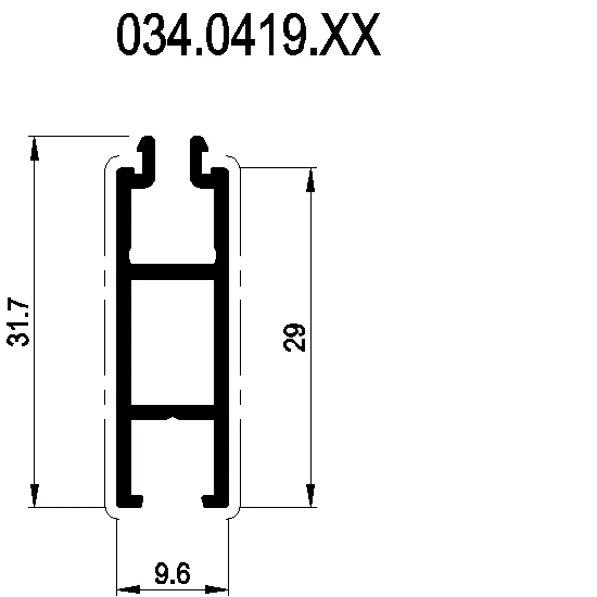[034.0419] FILLISTER REDUCER 29 мм Reynaers