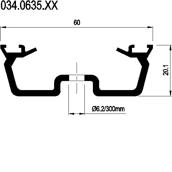 [034.0635] PRESSURE PLATE Reynaers