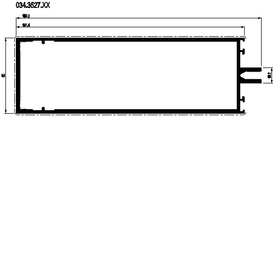 [034.3527] TRANSOM 151.35 мм Reynaers