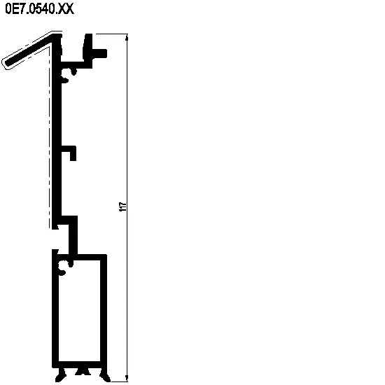 [0E7.0540] WALL SECTION Reynaers