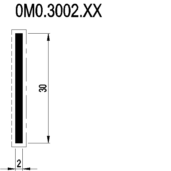 [0M0.3002] Полоса 30x2 мм Reynaers