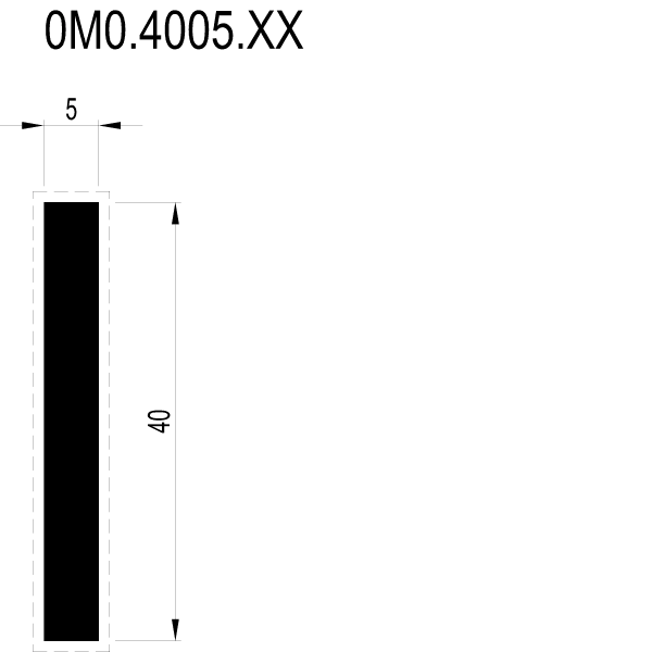 [0M0.4005] Полоса 40x5 мм Reynaers