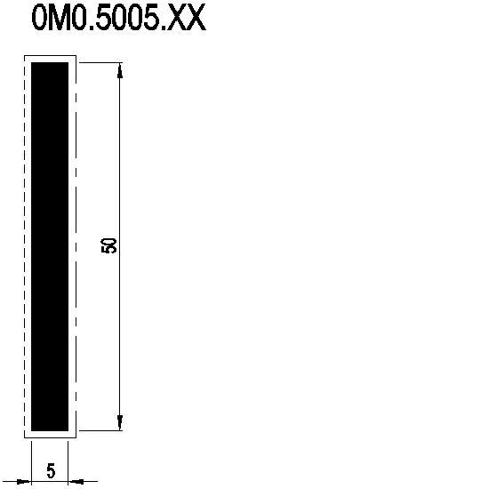 [0M0.5005] Полоса 50x5 мм Reynaers