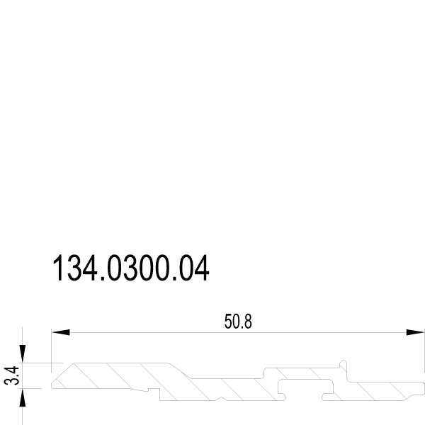 [134.0300] SEALING PROFILE Reynaers